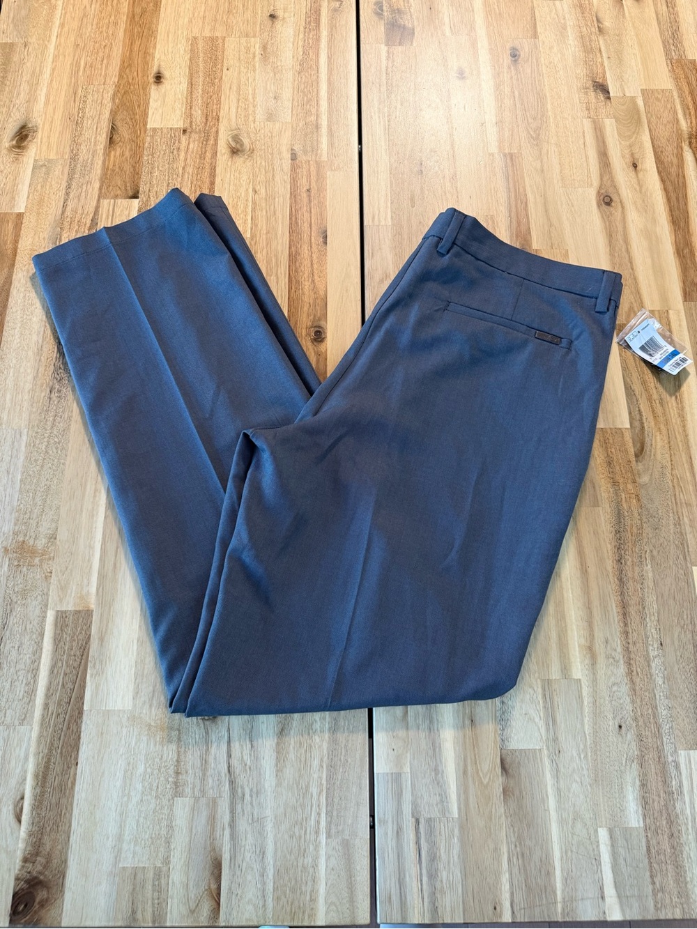Greg Norman Collection Men's Dress Pants in Dark Gray